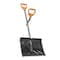 Snow Joe Ergie Systems, Steel Shaft Impact Resistant Snow Shovel, 18" L, 34.5" Shaft, Push/Scoop Combo Blade ERG-SNSH18 - alternate 9